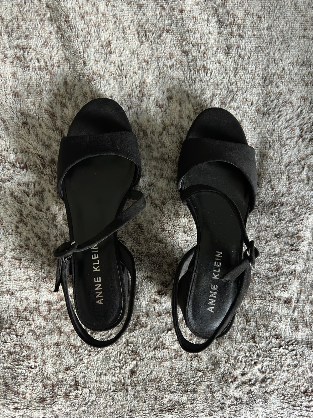 Anne Klein Black Platform Pumps Size 9